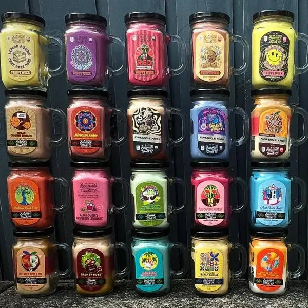 Odour control candle neutralizes strong cannabis smells for fresher indoor air.        4o