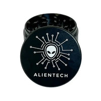 Alientech 4-Piece 63mm Ceramic Grinder – Ships Australia-wide - black