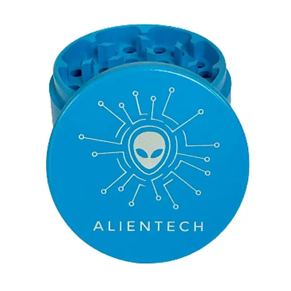 Alientech 4-Piece 63mm Ceramic Grinder – Ships Australia-wide - blue