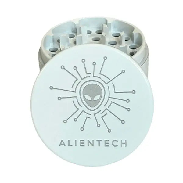 Alientech 4-Piece 63mm Ceramic Grinder – Ships Australia-wide - white