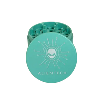 Alientech 4-Piece 63mm Ceramic Grinder – Ships Australia-wide - light green