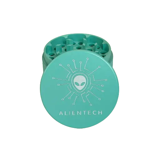 Alientech 4-Piece 63mm Ceramic Grinder – Ships Australia-wide - light green