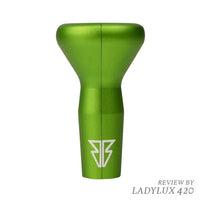 Bowlz V3 Magnetic 14mm Male Indestructible Bong Flower Bowl – Durable & Stylish Accessory - Green