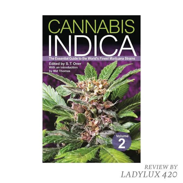 Cannabis Indica Vol. 2 book cover – guide to premium marijuana strains by S. T. Oner
