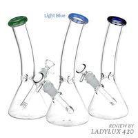 Classic Bent Neck Beaker Glass Water Pipe fast shipping Australia