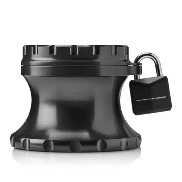 Compton Grinders lockable storage vault w/lock – fast shipping Australia-wide - black