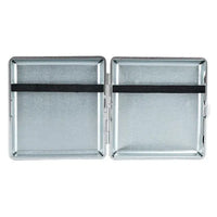 ELF Supply sleek metal case for pre-rolled joints or cigarettes, pocket-sized and durable. open box