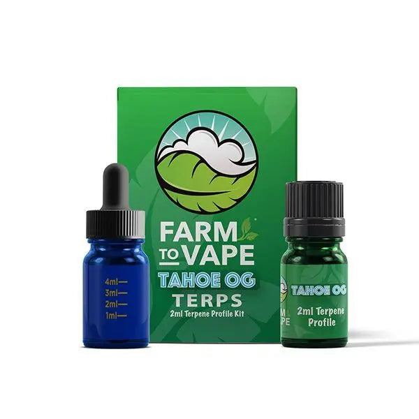 Farm To Vape Tahoe OG Terpene Kit 2ml w/Dropper – Fast shipping Australia-wide