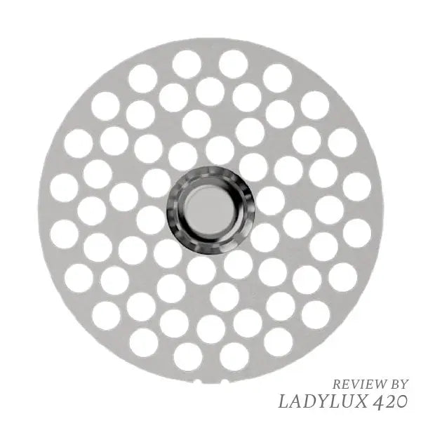 Fine 2.0" mill plate for Flower Mill Next Gen – precision grind for smoother results - top