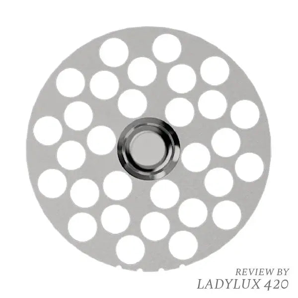 Coarse #4 replacement plate for Flower Mill Next Gen 2.0" grinder – premium quality. Top