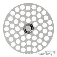 Flower Mill 2.5" Coarse Mill Plate – Next Gen Premium Grinding Accessory - top