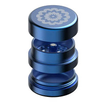 Flower Mill 3-Piece 2.0" Aluminum Grinder – Next Gen Series for smooth, efficient milling - blue apart