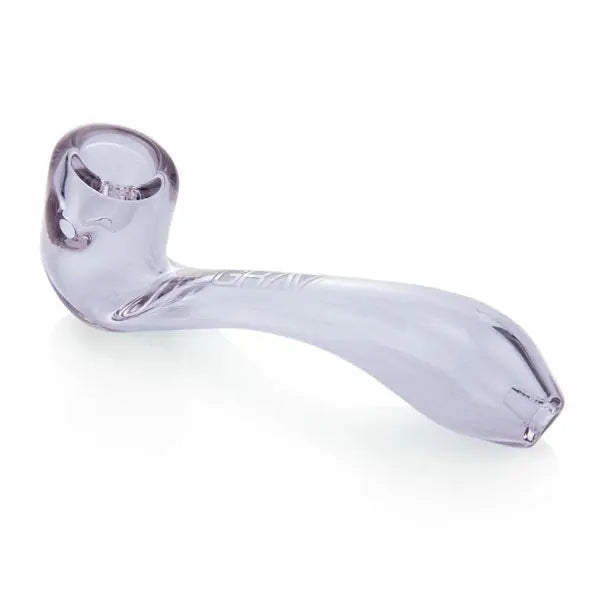 Grav 5.5" Sherlock Hand Pipe – Borosilicate Glass, fast shipping Australia-wide - lavender