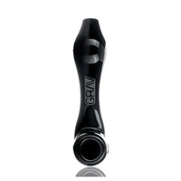 Grav 5.5" Sherlock Hand Pipe – Borosilicate Glass, fast shipping Australia-wide - black top