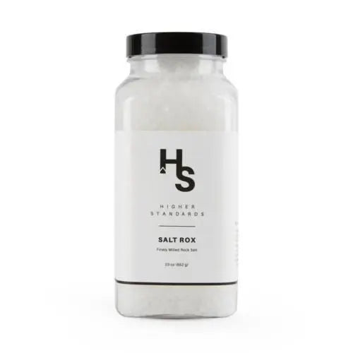 Higher Standards Salt Rox 652g – finely milled, fast shipping Australia-wide, premium bong cleaner