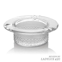 Jane West 20's Collection Ashtray – sleek, vintage-inspired ashtray for modern smokers - clear