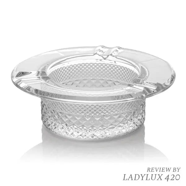Jane West 20's Collection Ashtray – sleek, vintage-inspired ashtray for modern smokers - clear