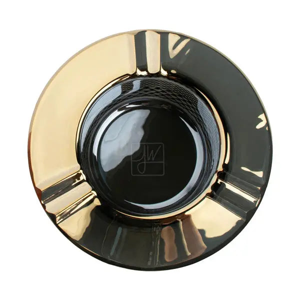 Jane West 20's Collection Ashtray – sleek, vintage-inspired ashtray for modern smokers - gold top