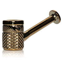 Jane West 20's Collection gold Bubbler – Elegant Glass Water Pipe for Smooth Smoking Experience