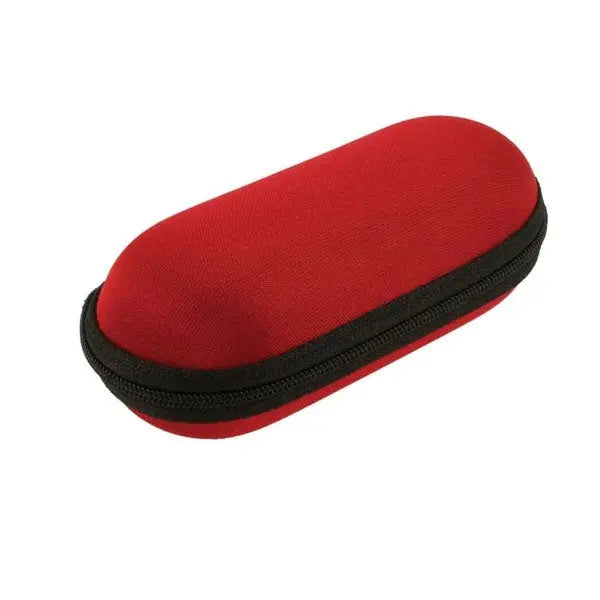Large Hard Case Shell Pouch with fast shipping Australia-wide for safe storage - red
