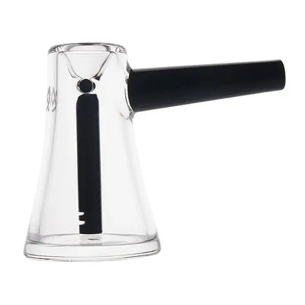 MJ Arsenal Vulkan Mini Glass Bubbler – compact, durable, and perfect for smooth water filtration. Onyx