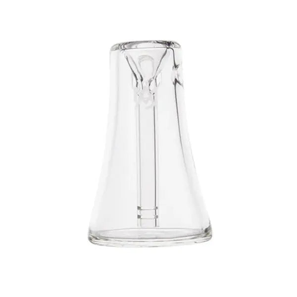 MJ Arsenal Vulkan Mini Glass Bubbler – compact, durable, and perfect for smooth water filtration. Back