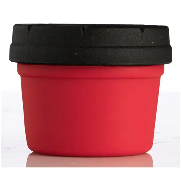 Mason-re 4oz Re\:Stash Jar with Koozie – fast shipping Australia-wide - red