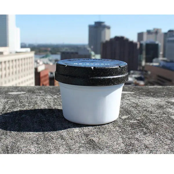 Mason-re 4oz Re\:Stash Jar with Koozie – fast shipping Australia-wide - white