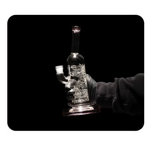 Milkyway Glass Air Pollen 10.5″ Pink Dab Rig with fast shipping Australia-wide- hand