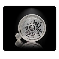 Milkyway Glass Mini Apiary 11″ Pink Beaker Bong – fast shipping Australia-wide - bottom white