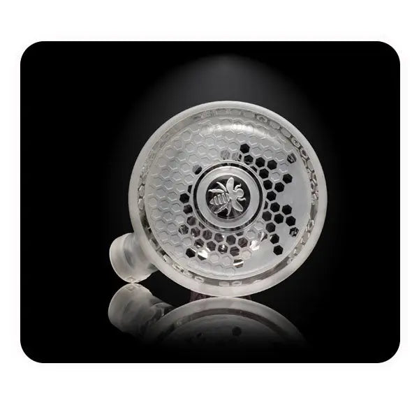 Milkyway Glass Mini Apiary 11″ Pink Beaker Bong – fast shipping Australia-wide - bottom white