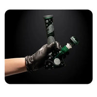 Milkyway Glass Space Odyssey Mini Beaker Bong Teal – fast shipping Australia-wide - hand