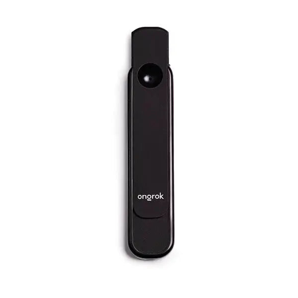 Ongrok Aluminium Cooling Hand Pipe with fast shipping Australia-wide – discreet and portable smoking. black front
