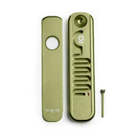 Ongrok Aluminium Cooling Hand Pipe with fast shipping Australia-wide – discreet and portable smoking. green front open