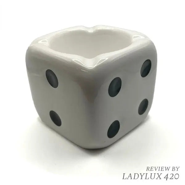 Oversized Dice Ceramic Ashtray – unique design, fast shipping Australia-wide - main