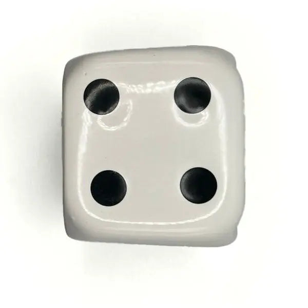 Oversized Dice Ceramic Ashtray – unique design, fast shipping Australia-wide - top view