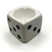 Oversized Dice Ceramic Ashtray – unique design, fast shipping Australia-wide - top