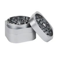 PAX 3-Piece Threadless Magnetic Grinder - Silver copy 2