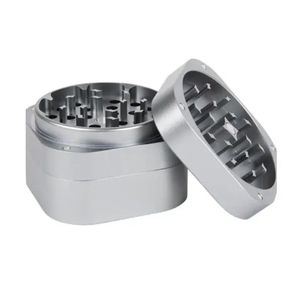 PAX 3-Piece Threadless Magnetic Grinder - Silver copy 2