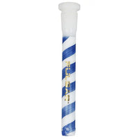 Pulsar Candy Stripe 4.5" Glass Down Stem with fast shipping Australia-wide-blue