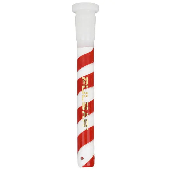 Pulsar Candy Stripe 4.5" Glass Down Stem with fast shipping Australia-wide-red