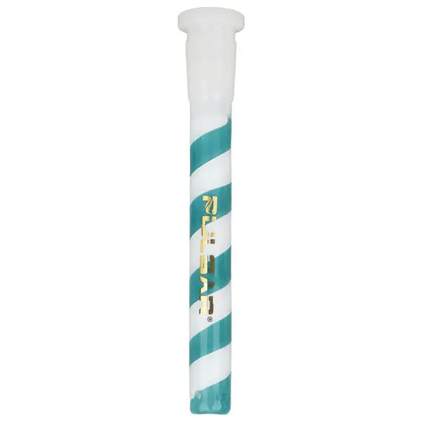 Pulsar Candy Stripe 4.5" Glass Down Stem with fast shipping Australia-wide-teal