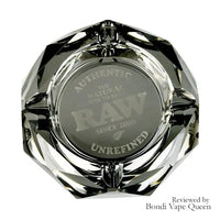 RAW Prism Glass Ashtray - 4.5“ _ The Dark Side