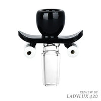 Skate Life Herb Slide 14 Male – premium glass piece with fast shipping Australia-wide - black