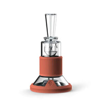 Softglass borosilicate tandem incycler dab rig kit with quartz banger and recycler design - Sienna back