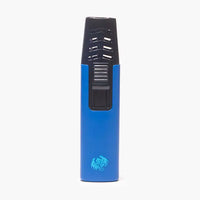 Special Blue Spark Torch Lighter – Refillable Butane Flame for Dabs, Cooking & More. Dark blue