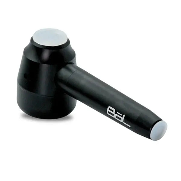 Stache BOL Modular Anodized Aluminium Hand Pipe – Durable, Portable Smoking Pipe Design - black side angled