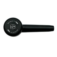 Stache BOL Modular Anodized Aluminium Hand Pipe – Durable, Portable Smoking Pipe Design - black bottom