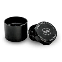 Stache Products 39mm 4-Piece TINY Grynder – compact, durable herb grinder for daily use - side