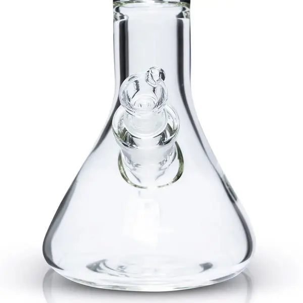 Tank Glass The Original Tank V2 12-inch Beaker Bong made from 9mm thick DuroTec glass, heavy-duty and durable water pipe for smooth smoking - close-up-bottom